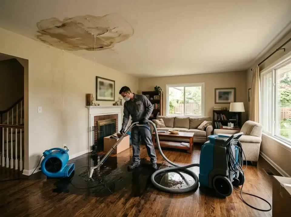 attic-pipe-burst-ceiling-drip-008 — frequently asked questions, Water Damage Restoration & Carpet Care in Siler City, NC